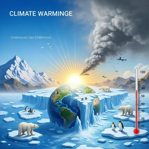 Impact of Climate Change: Melting Glaciers & Biodiversity Loss