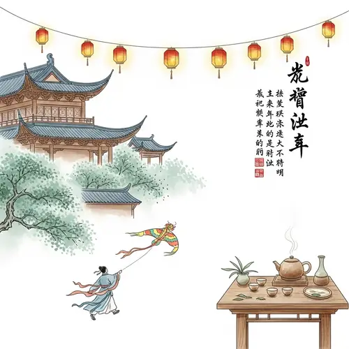 Charm of Traditional Chinese Culture | Watercolor Painting