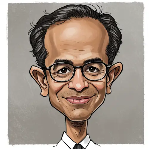 Satya Nadella Caricature - Humorous Portraits