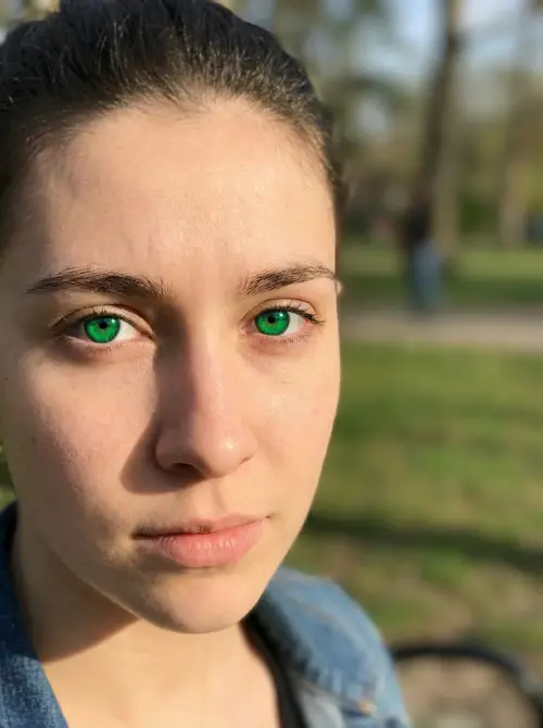 What Would I Look Like with Green Eyes?