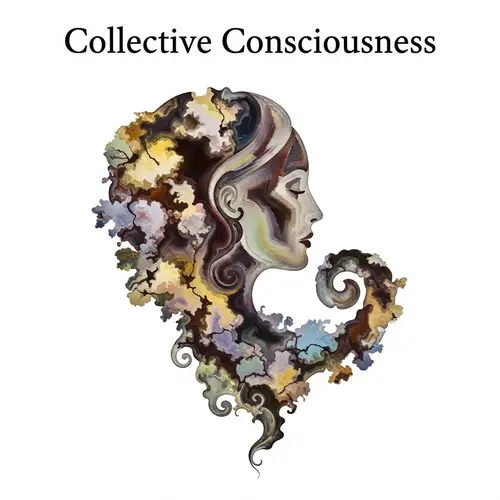 Collective Consciousness Watercolor Artwork