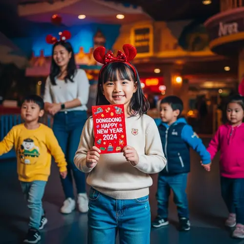 Dongdong Happy New Year 2024 - Family-Friendly Theme Park Joy