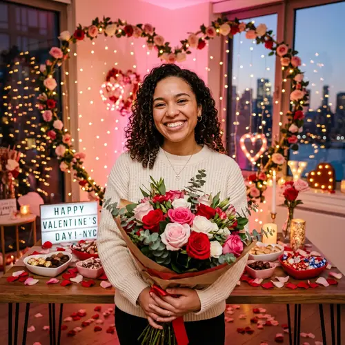Romantic Valentine's Bouquet in New York