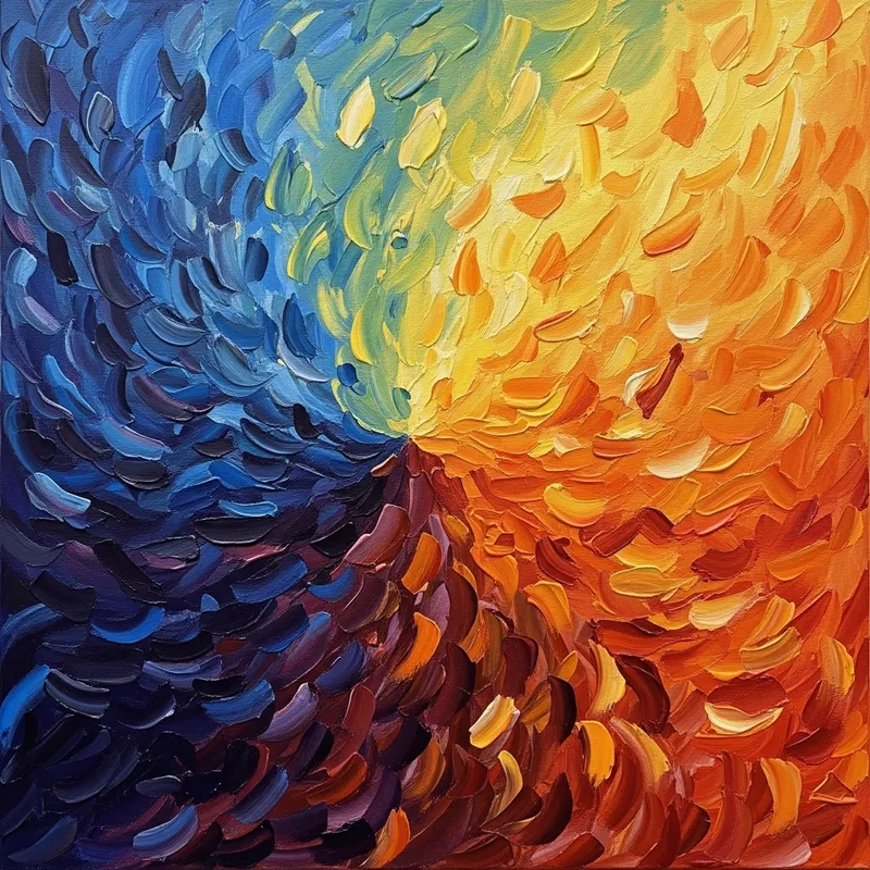 Miscarriages, Abstract Art - A Journey of Healing and Renewal