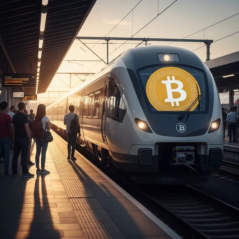Bitcoin Train Station | Modern Cryptocurrency Innovation Bitcoin Train Station | Modern Cryptocurrency Innovation