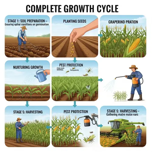 Growing Maize: A Comprehensive Diagram Guide