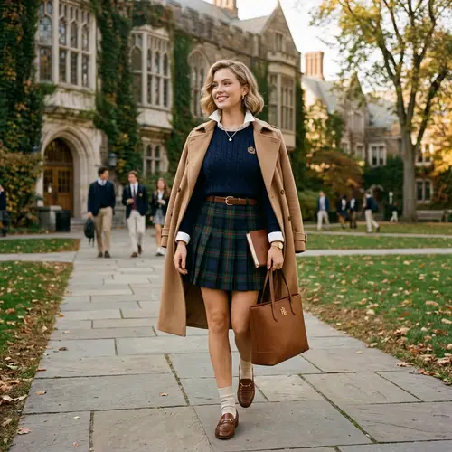 Elegant Preppy Fashion: Old Money Aesthetic Look