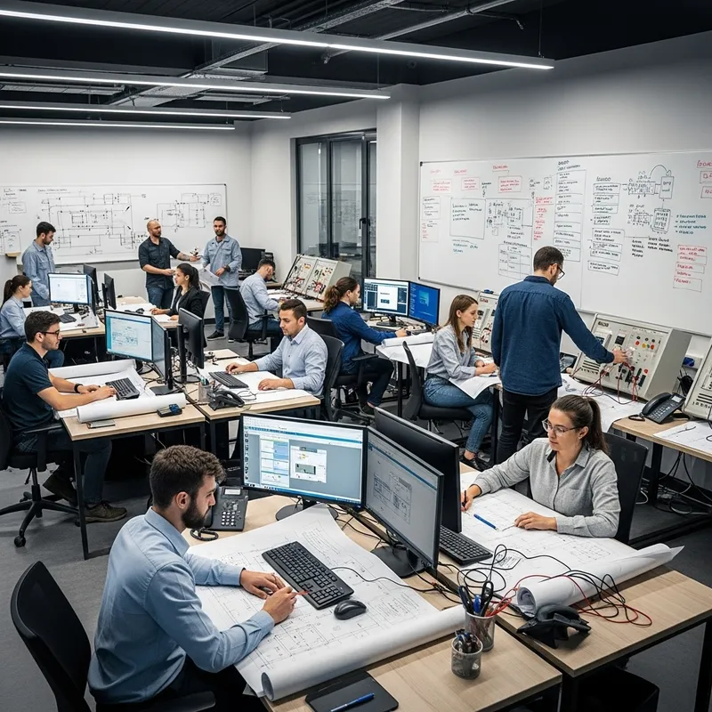 Innovative Electrical Company Office | Diverse Work Environment