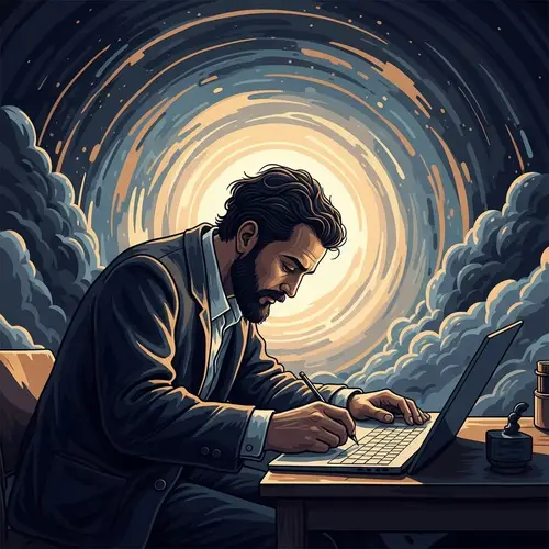 Spirit of an Explorer Immersed in Work | Eternal Essence Portrayed