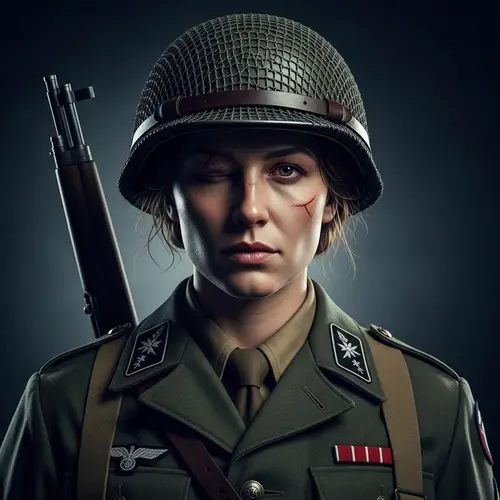 Courageous WWII War Heroine: A Story of Bravery