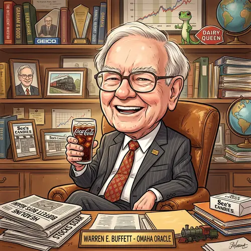 Warren Buffett Caricature: A Unique Portrait