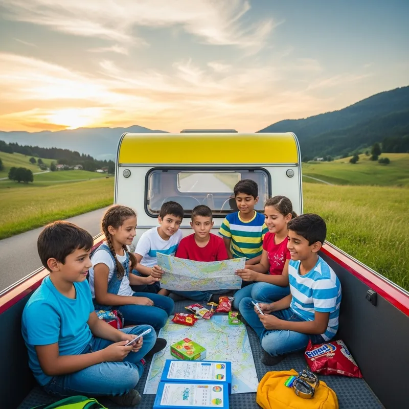 Exciting Kids' Road Trip Adventure Exciting Kids' Road Trip Adventure