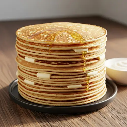 Lush and Delicious Russian Pancakes - Golden Brown Blini Stack