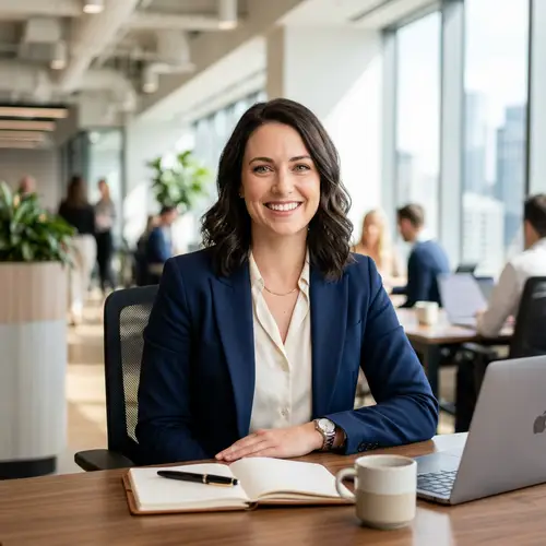 Professional Women's Corporate Headshot