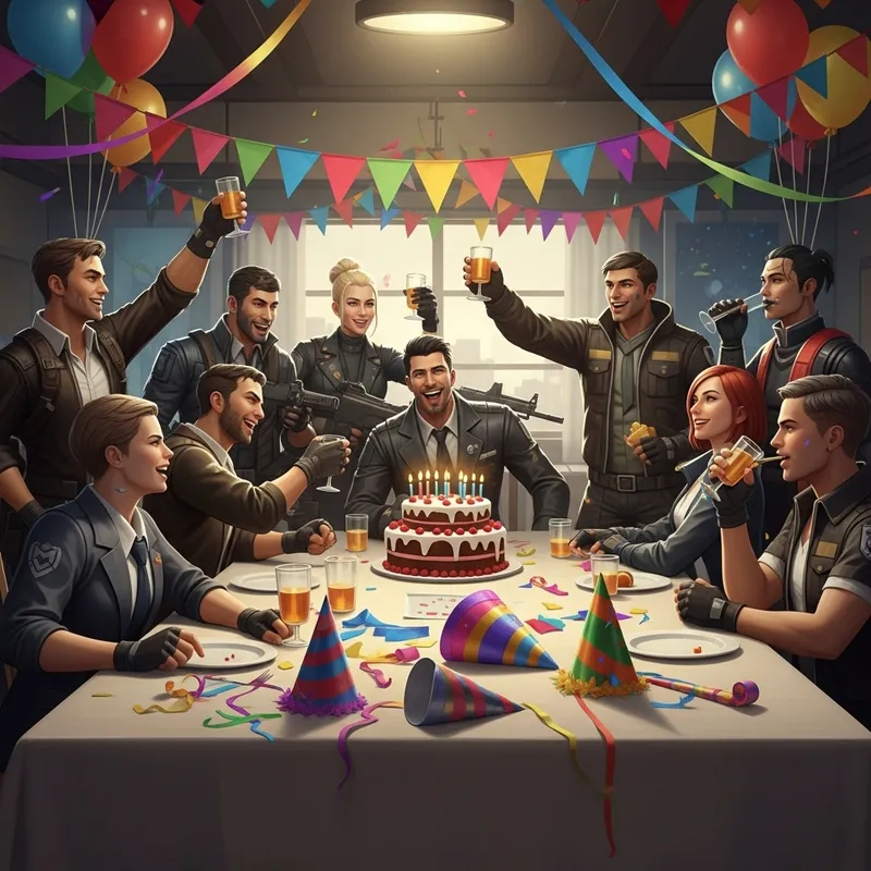 Warface Characters Celebrate a Joyful Birthday