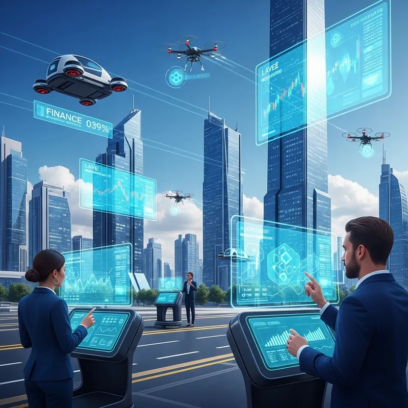 Revolutionize Finance in Futuristic Metropolis