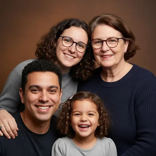 Charming Family Portraits: Capturing Genuine Moments