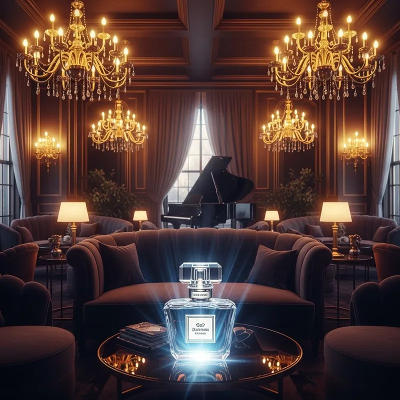 Luxurious and Opulent Scene with Alluring Paco Rabanne Fragrance