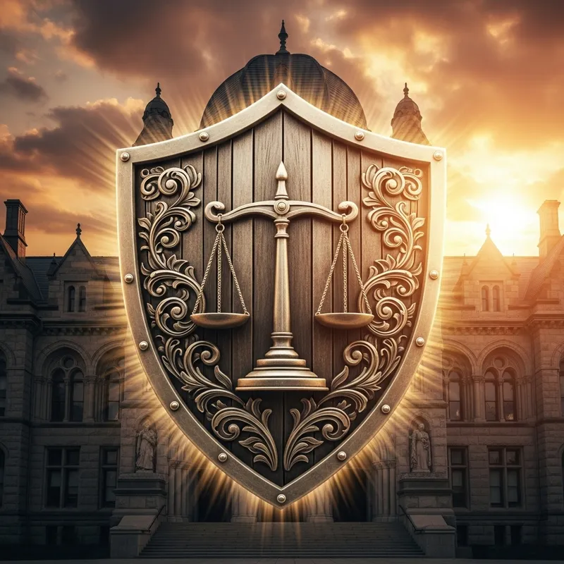 Protection from Judgement: Radiant Shield and Scales of Justice