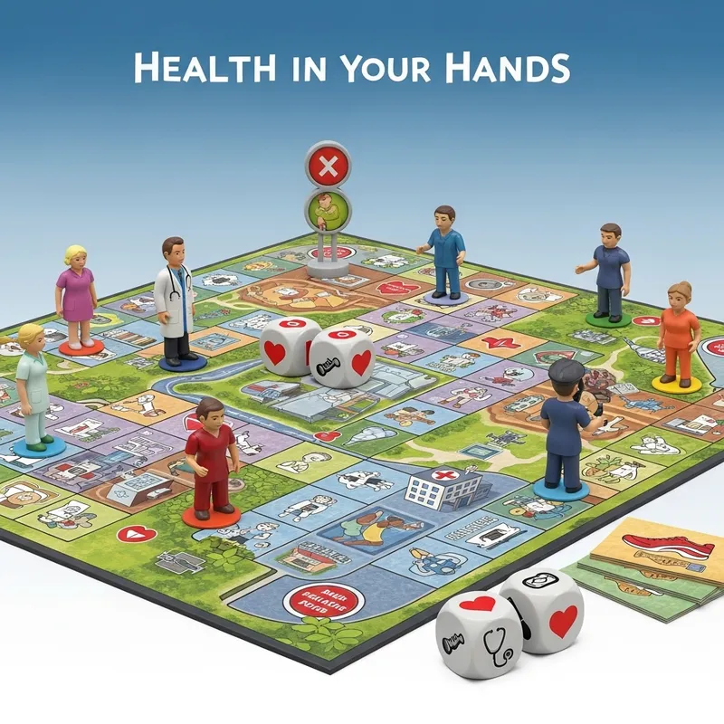 Health in Your Hands - Fun & Educational Health Board Game