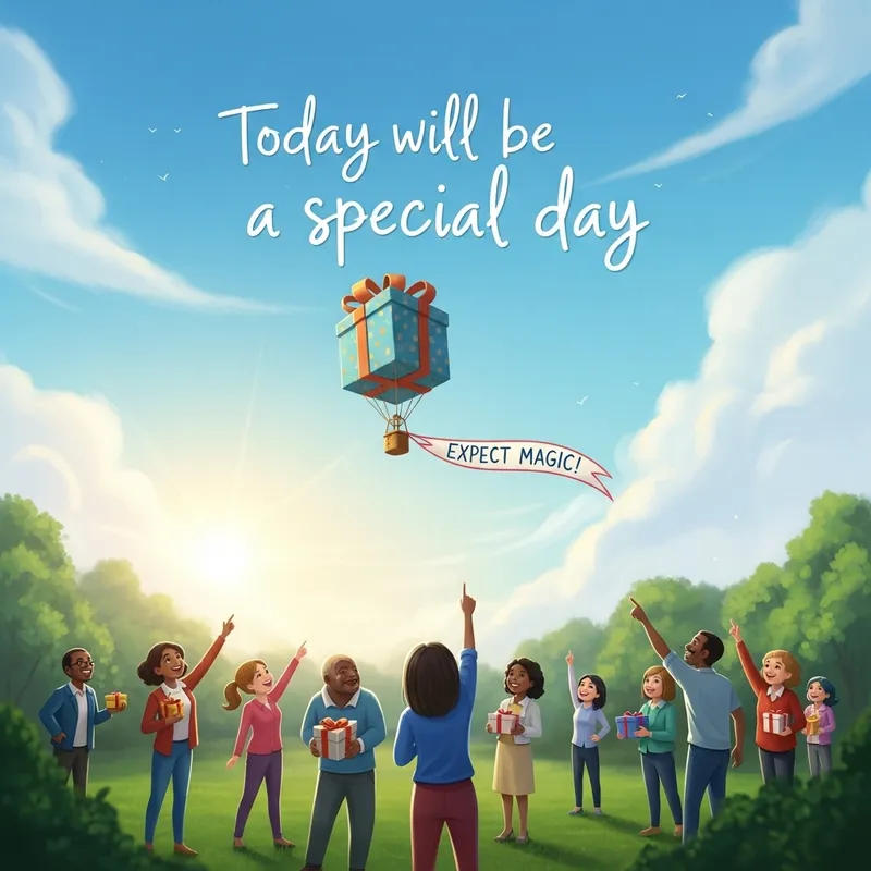 A Special Day Awaits You