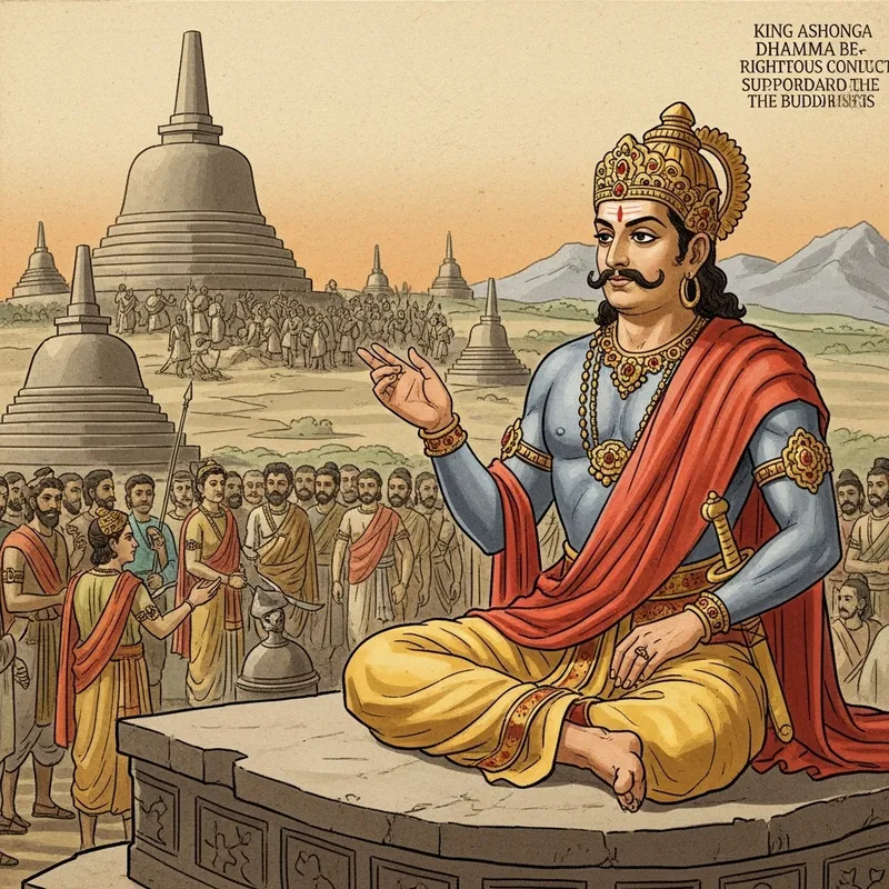 Ashoka: Conquest of Kalinga, Dhamma Propagation & Buddhism Impact