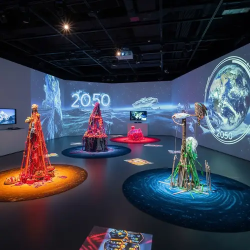 Visionary Art Installation: Planet Earth 2050