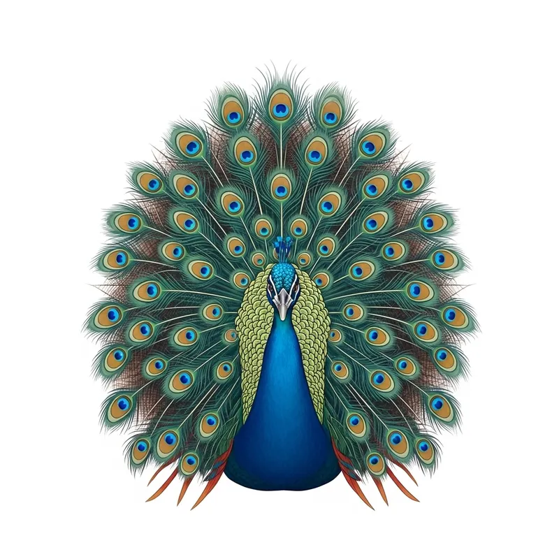 Gigantic Peacock - Stunning Image Gigantic Peacock - Stunning Image