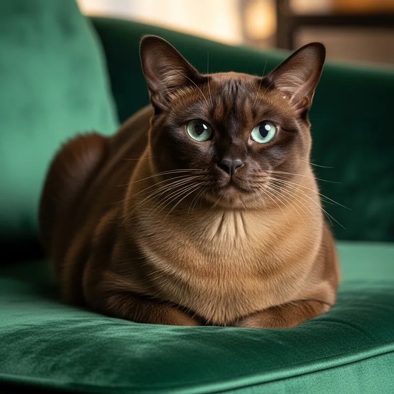 Ultra Fluffy Birman Cat with Greenish-Blue Eyes
