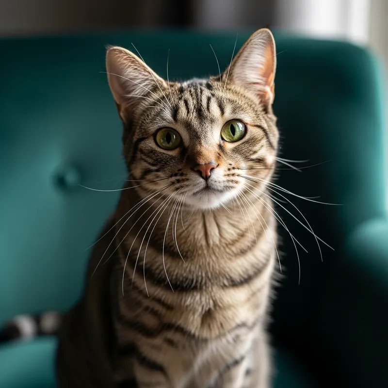 Cute Cat Poses for a Photo | Pet Photography