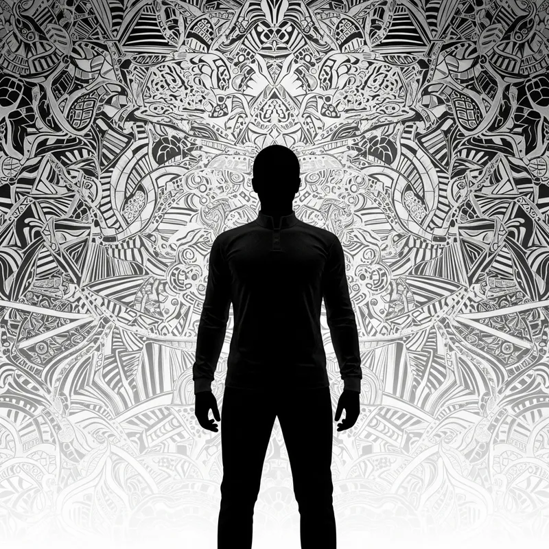 Abstract Human Silhouette Artwork - My Picture