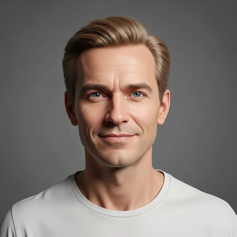 Portrait of a White Man Portrait of a White Man