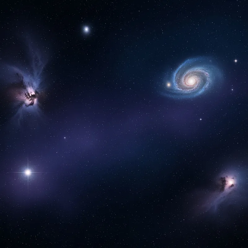 Minimalist Abstract Space Art - Cosmic Designs