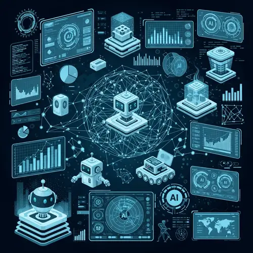 Artificial Intelligence Automation Agency Visual Representation