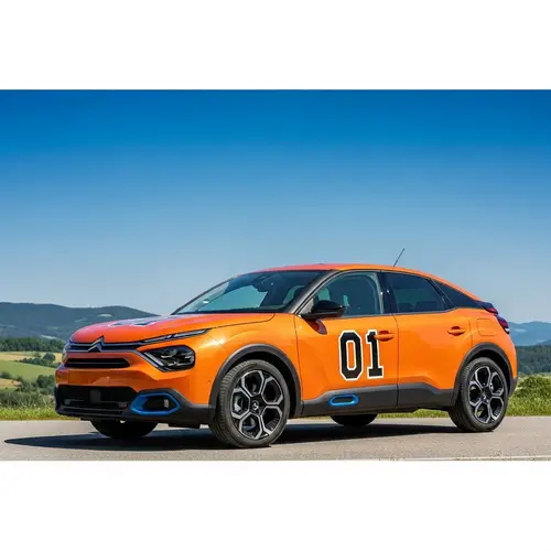 Vibrant Orange Citroen C4 Car | General Lee Tribute
