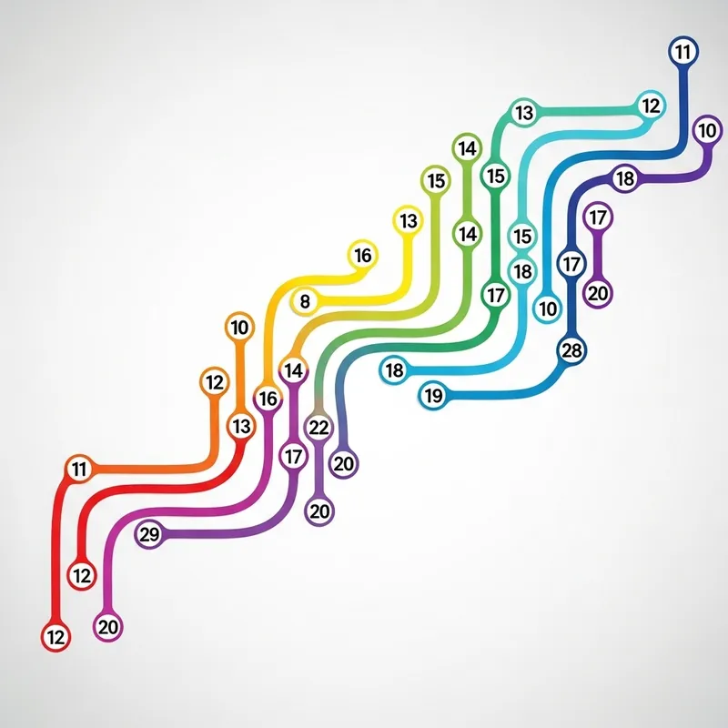 Join Dots 1-20 Color Picture Online | Vibrant Sequential Dots Connected