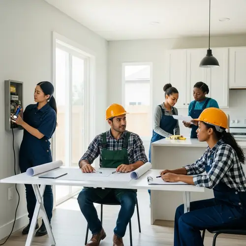 Modern Residential House Inspection for Home Repair