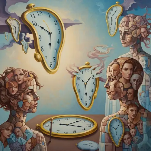 Dreamy Elements in Pre-1912 Art | Melting Time Concept