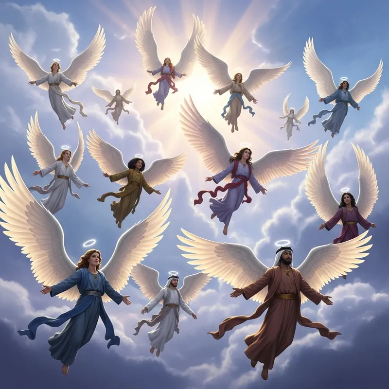 Create Stunning Angels in the Sky