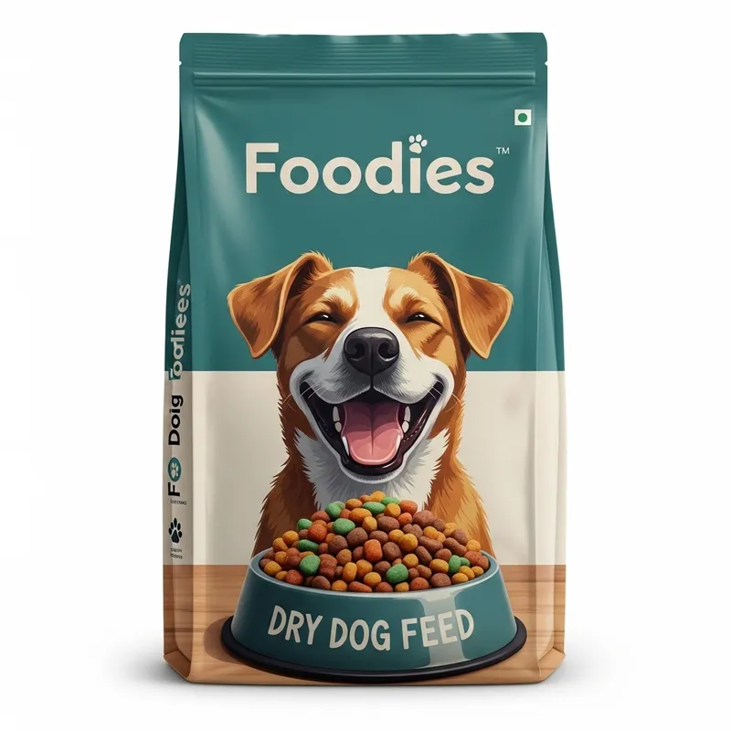 Foodies Dry Dog Food - Cheerful Dog Mealtime Delight