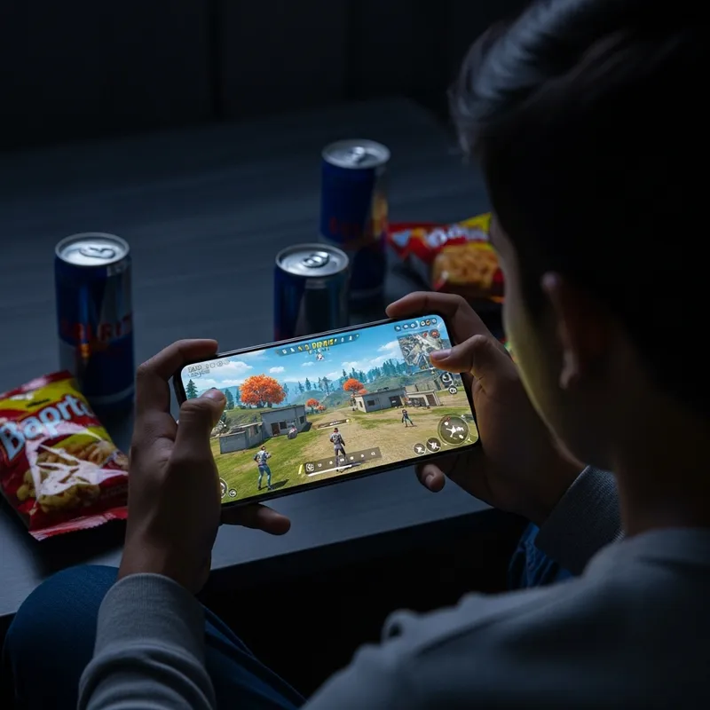 Intense Battle Royale Mobile Gaming Experience with Bgmi