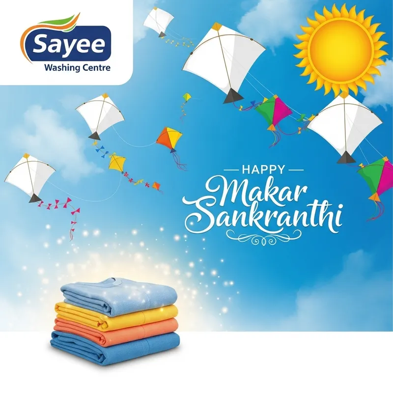 Celebrate Makar Sankranthi with Sayee Washing Centre Celebrate Makar Sankranthi with Sayee Washing Centre