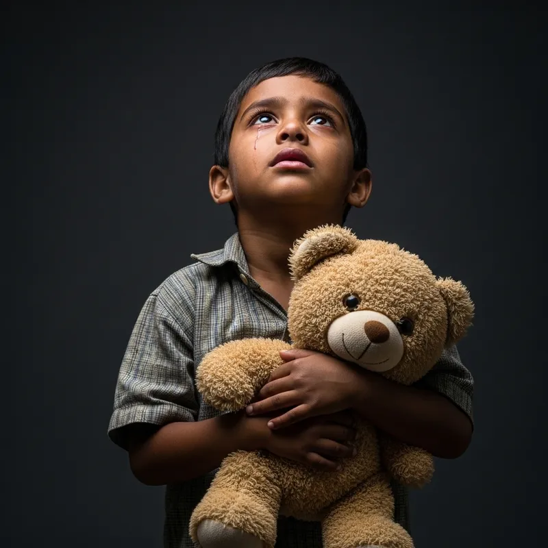 Hopeful Child: Innocence and Resilience in South Asia