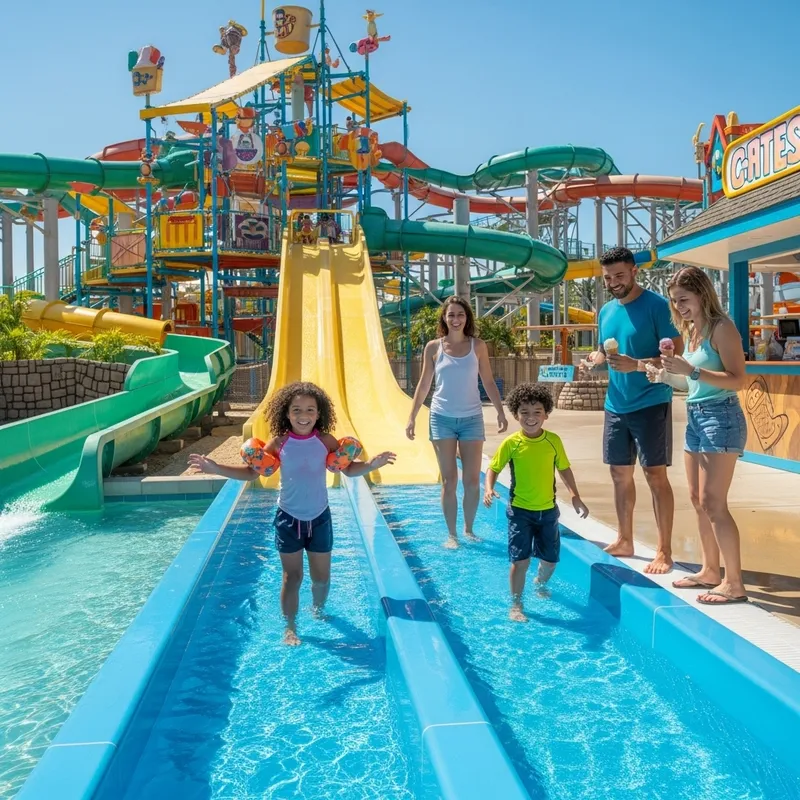 Multicultural Family Fun at Disney Water Park