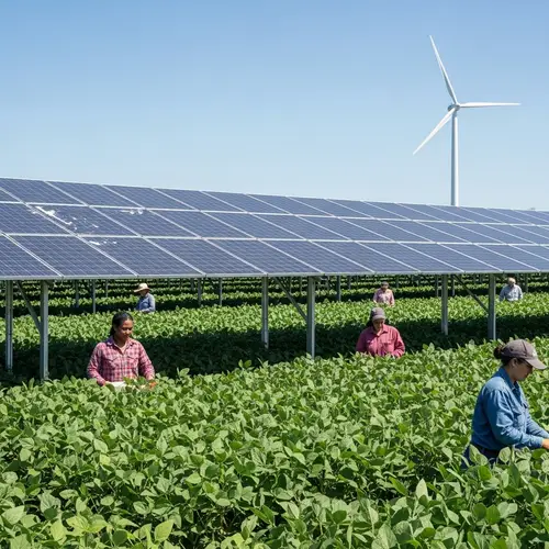 Agrivoltaics System: Harvesting Crops and Solar Power