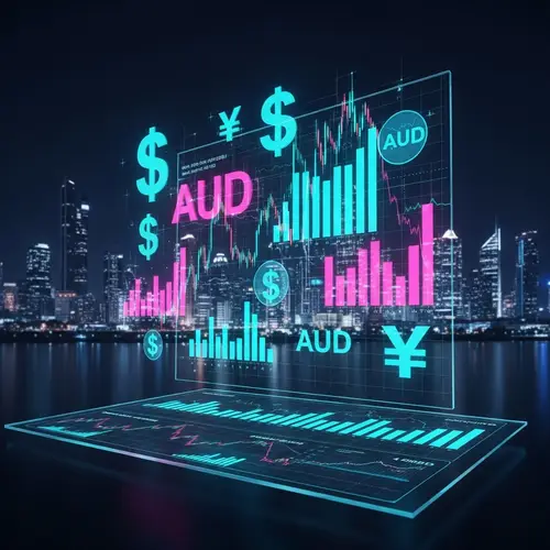 Top Performing Australian Stocks: Futuristic 3D Holographic Charts