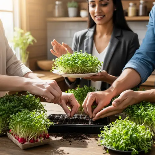 Health Benefits of Microgreens: Natural Growth & Nutritional Richness