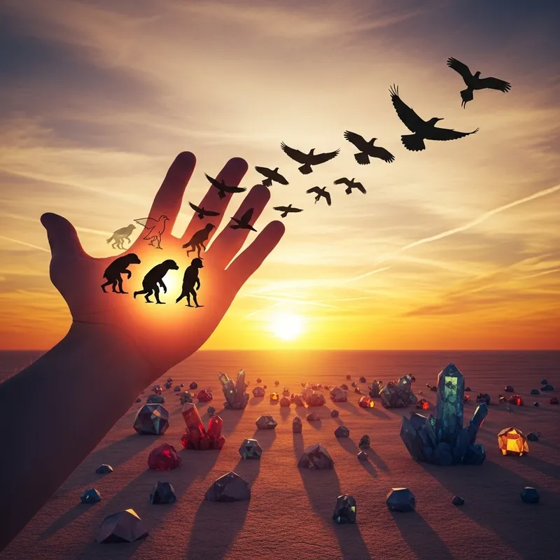 Evolving Birds from Hand: Futuristic Desert Flight