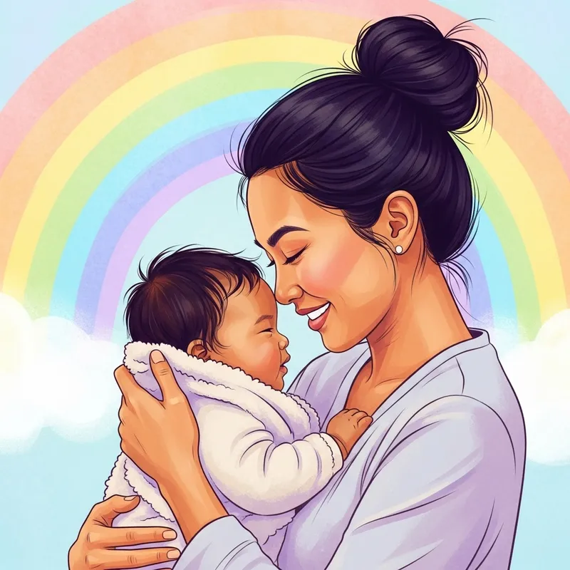 Stunning Ma Illustration | Asian/African Descent Love Stunning Ma Illustration | Asian/African Descent Love