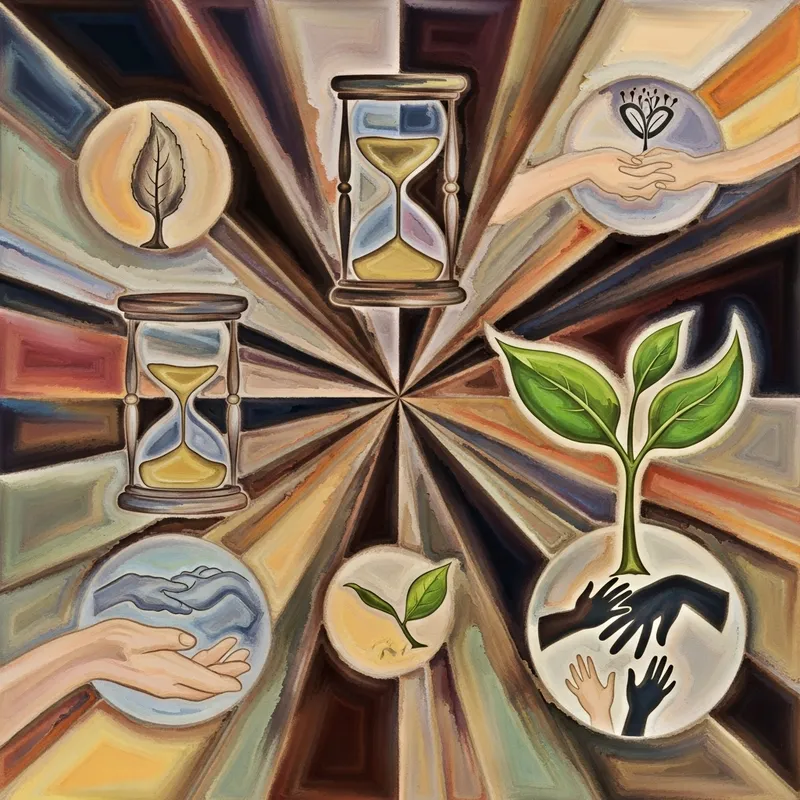 Colorful Abstract Early Intervention: Vibrant Progress